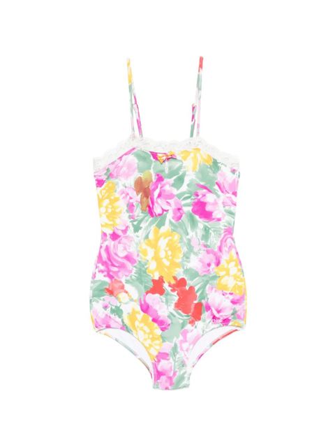 Chloé floral-print swimsuit - Pink - zdjęcie produktu nr 1