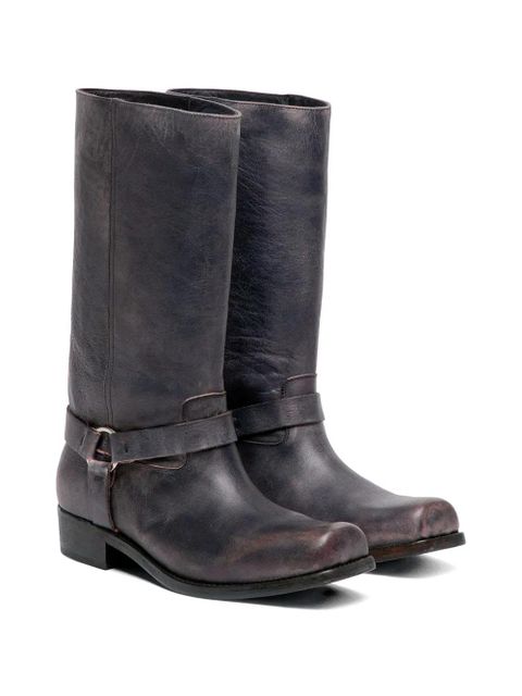 Golden Goose square-toe biker boots - Black - zdjęcie produktu nr 2