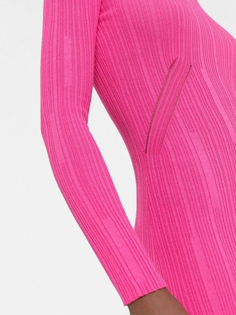 Jacquemus Lenzuolo pleated long dress - Pink