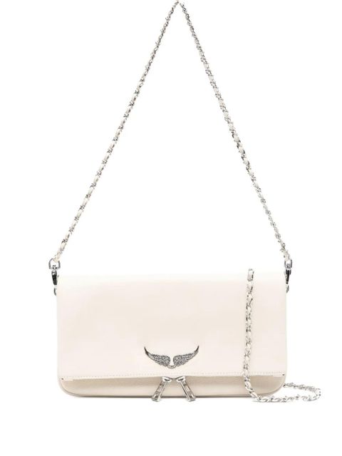 Zadig&Voltaire Rock leather shoulder bag - Neutrals - zdjęcie produktu nr 1