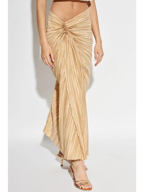 Cult Gaia Sonoma draped skirt - Neutrals