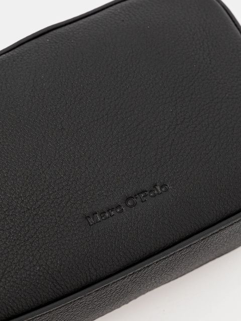 Marc O'Polo torebka skórzana kolor czarny 5000009087
