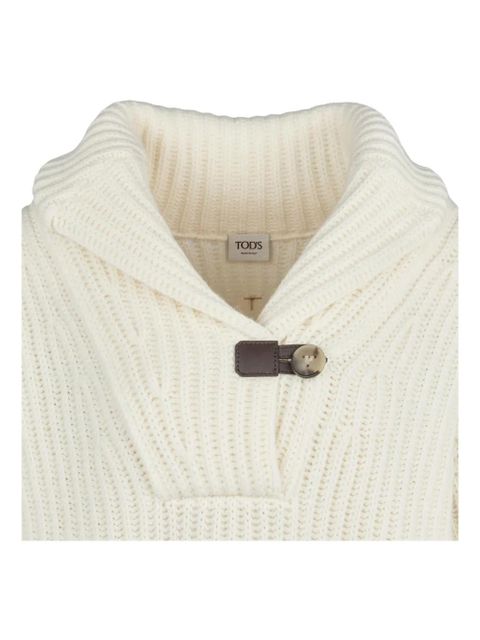 Tod's ribbed sweater - White