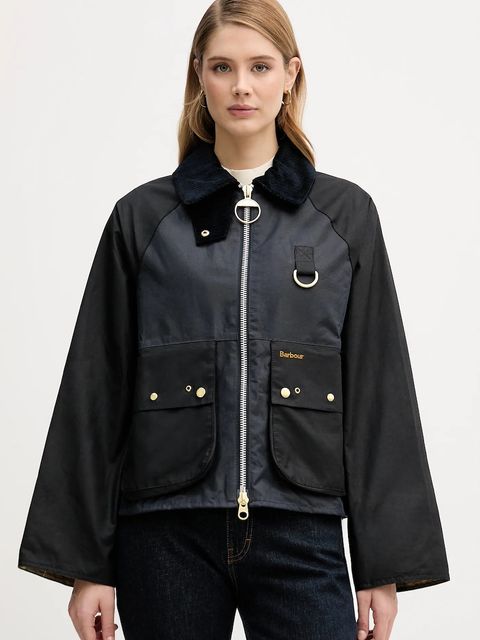 Barbour kurtka bawełniana Kearton kolor granatowy przejściowa LWX1518 - zdjęcie produktu nr 1