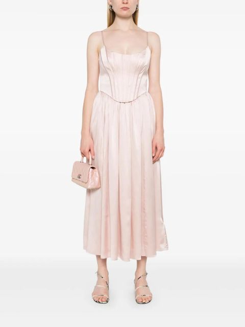 ZIMMERMANN Corset midi dress - Pink - zdjęcie produktu nr 2