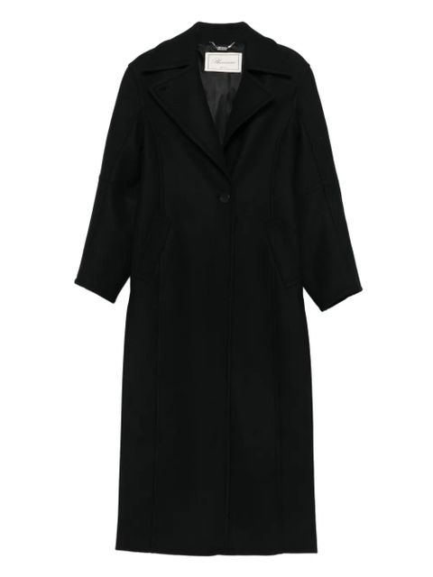 Blumarine single-breasted coat - Black - zdjęcie produktu nr 1