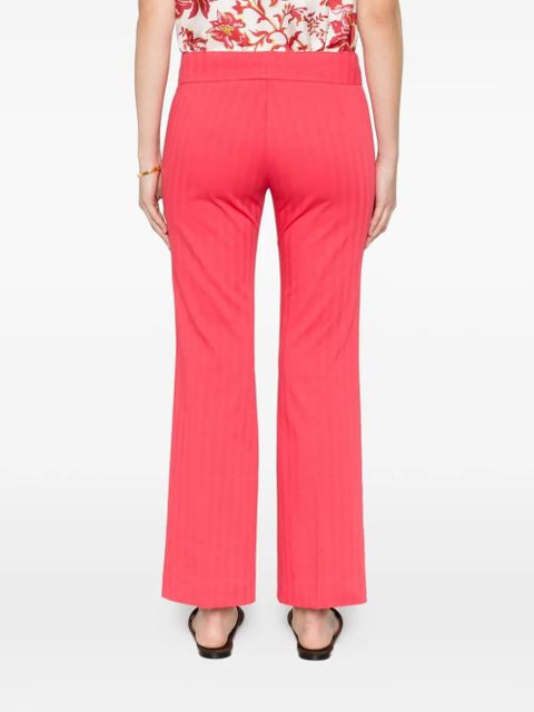 ETRO front-pocket straight trousers - Pink