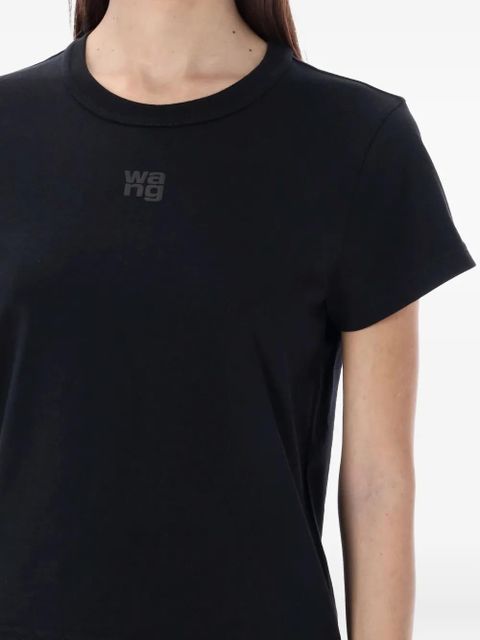 Alexander Wang logo-detail T-shirt - Black