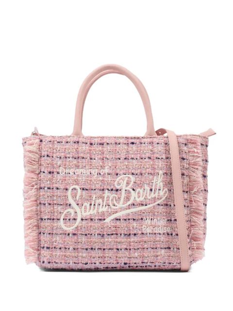 MC2 Saint Barth Colette tweed tote bag - Pink - zdjęcie produktu nr 1