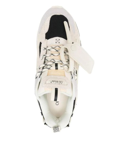 Off-White arrow-appliqué sneakers - Neutrals