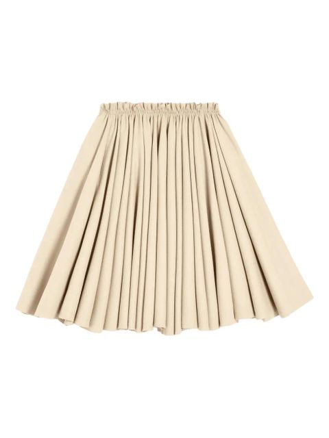AMI Paris Corolla wool midi skirt - Neutrals - zdjęcie produktu nr 1