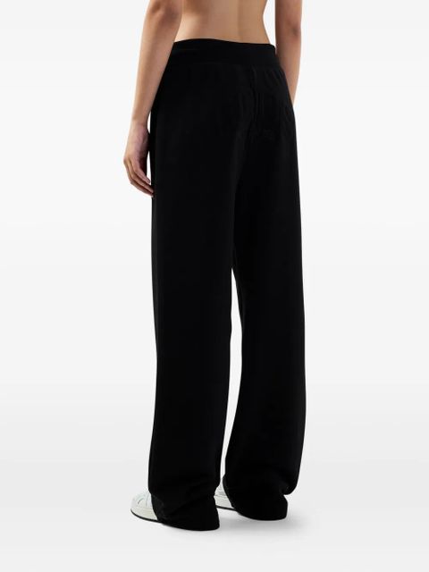 GCDS logo-print track pants - Black