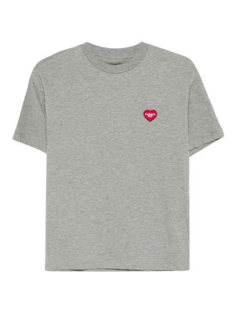 Carhartt WIP heart-patch T-shirt - Grey - zdjęcie produktu nr 1