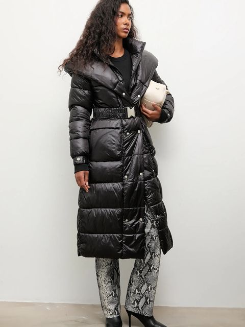 Answear.LAB kurtka kolor czarny zimowa