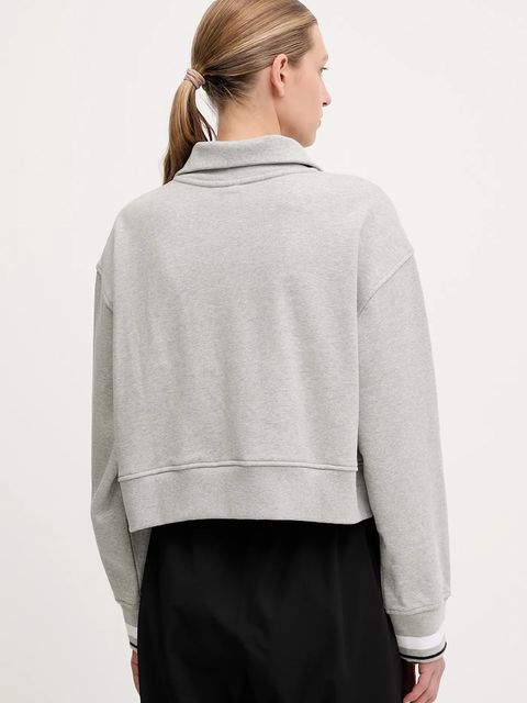 Calvin Klein Performance bluza damska kolor szary gładka LVGWF5W310 - zdjęcie produktu nr 2