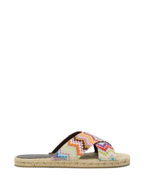 Missoni zigzag-patterned espadrilles - Neutrals - zdjęcie produktu nr 1