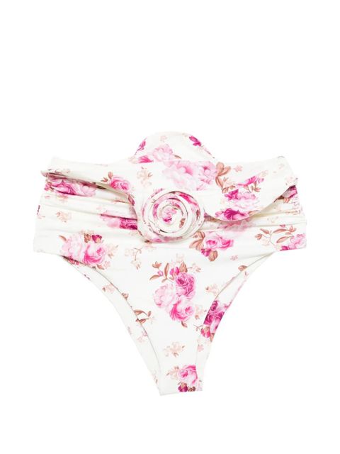 Magda Butrym floral rosette bikini bottoms - Neutrals - zdjęcie produktu nr 1