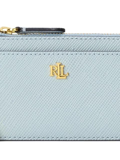 Lauren Ralph Lauren logo-plaque leather wallet - Blue - zdjęcie produktu nr 2