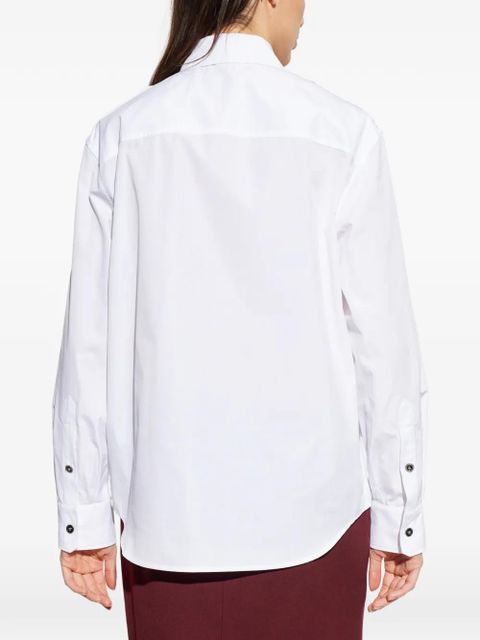 Versace flap-pocket buttoned shirt - White