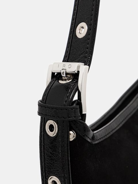 IRO torebka skórzana WM44SMALLZYKEBI kolor czarny ZYKEBI