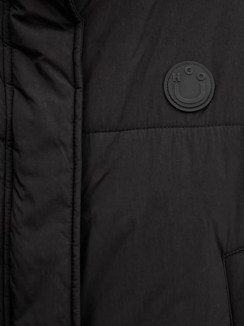 Hugo Blue kurtka kolor czarny zimowa 50545657