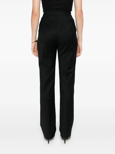 MANURÍ Tina wool trousers - Black