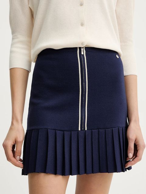 Silvian Heach spódnica z wiskozą THOREM - zdjęcie produktu nr 2