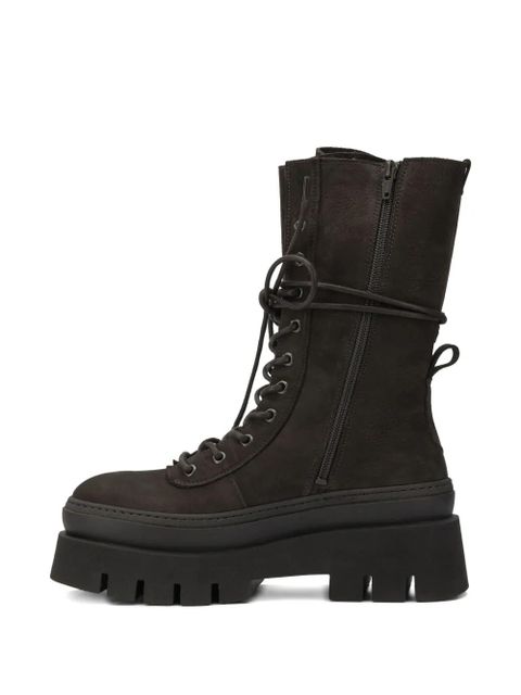 Copenhagen leather combat boots - Brown