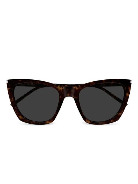 Saint Laurent Eyewear 214 Kate sunglasses - Brown - zdjęcie produktu nr 1