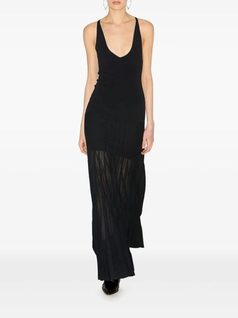 ISABEL MARANT Velma maxi dress - Black - zdjęcie produktu nr 2