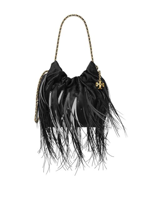 Tory Burch Fleming Mini Hobo bag - Black - zdjęcie produktu nr 2