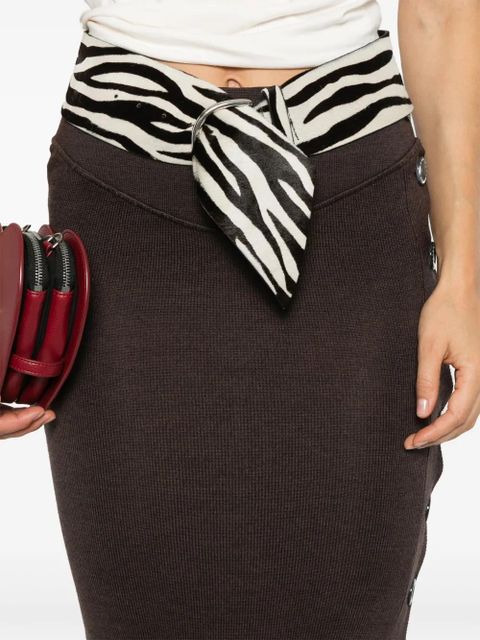 Vivienne Westwood Pamela midi skirt - Brown