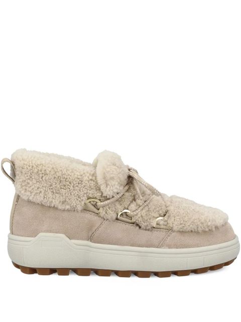 BOGNER shearling lace-up boots - Neutrals - zdjęcie produktu nr 1