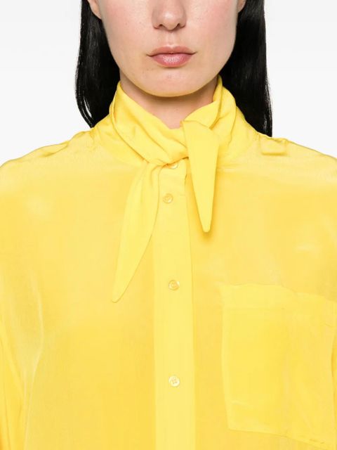 Essentiel Antwerp Jordana pocket shirt - Yellow