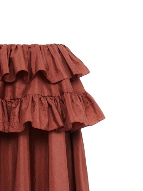 Chloé ruffled maxi skirt - Pink - zdjęcie produktu nr 2