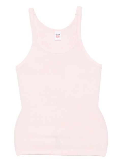 RE/DONE ribbed tank top - Pink - zdjęcie produktu nr 1