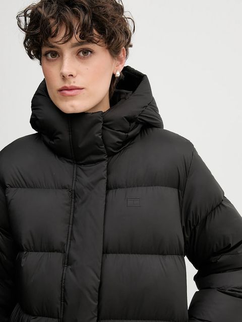 Tommy Hilfiger kurtka puchowa kolor czarny zimowa WW0WW45739