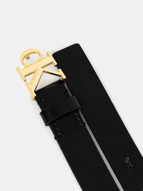 Calvin Klein pasek skórzany damski kolor czarny LV04K7017G - zdjęcie produktu nr 2