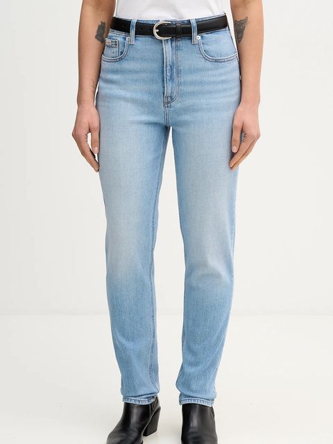 Calvin Klein Jeans jeansy damskie high waist LV047E787G - zdjęcie produktu nr 1