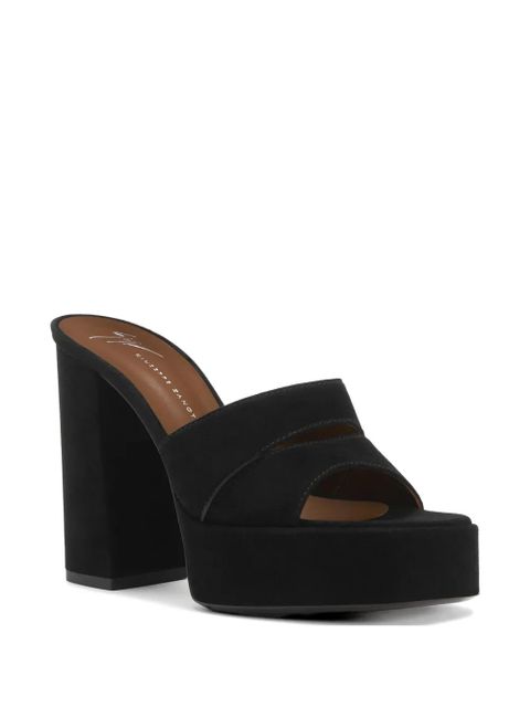 Giuseppe Zanotti Mirage cut-out platform sandals - Black - zdjęcie produktu nr 2