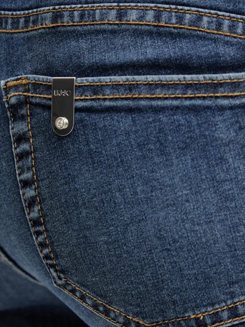 Liu Jo jeansy damskie kolor niebieski UA5006 D0242