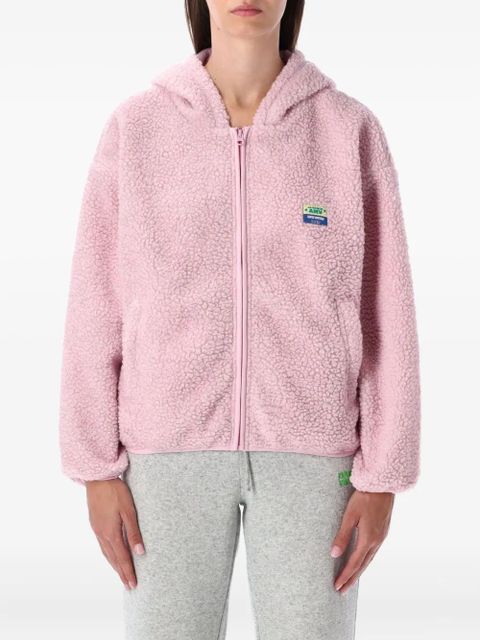 American Vintage Hoktown teddy hooded jacket - Pink - zdjęcie produktu nr 1