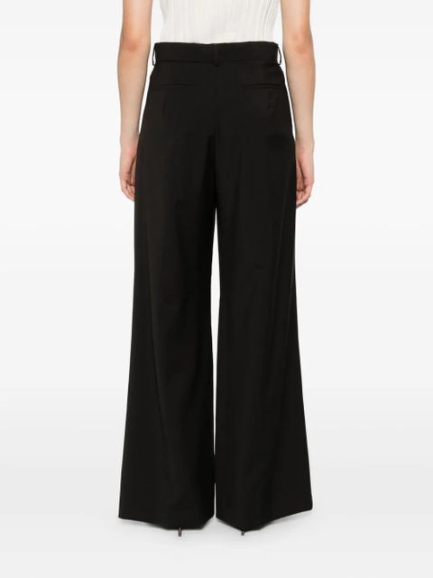 Sportmax pleated tailored trousers - Black
