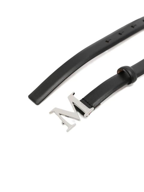 Max Mara leather belt - Black