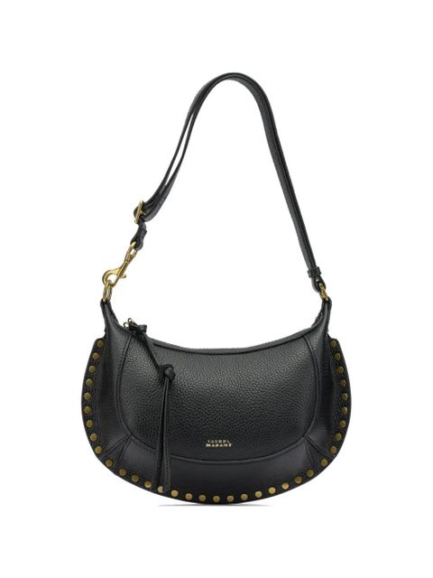 ISABEL MARANT Oskan Moon stud-embellished shoulder bag - Black - zdjęcie produktu nr 1