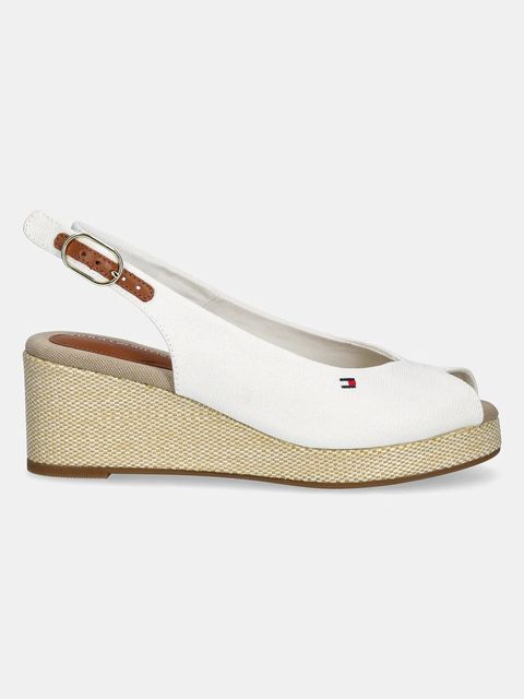 Tommy Hilfiger sandały FLAG MID WEDGE ESPAD SLINGBACK - zdjęcie produktu nr 1