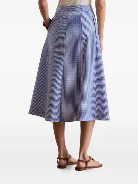 Lauren Ralph Lauren striped skirt - Blue - zdjęcie produktu nr 2