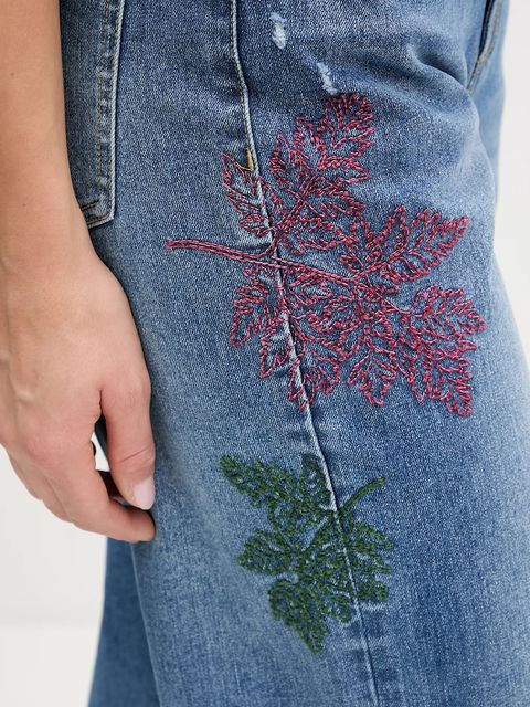 Desigual jeansy BOTANI damskie high waist 25WWDD21