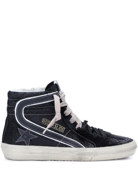 Golden Goose Slide high-top sneakers - Black - zdjęcie produktu nr 1