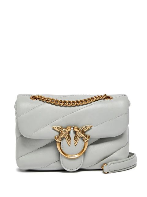 PINKO baby Love quilted chain cross body bag - Grey - zdjęcie produktu nr 1